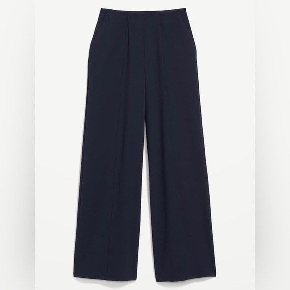 NWT! Navy High-Waisted PowerSoft Wide-Leg Pants for Women- Multiple ♥️ - Picture 4 of 9